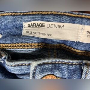 Garage Denim High Rise Blue Jeans